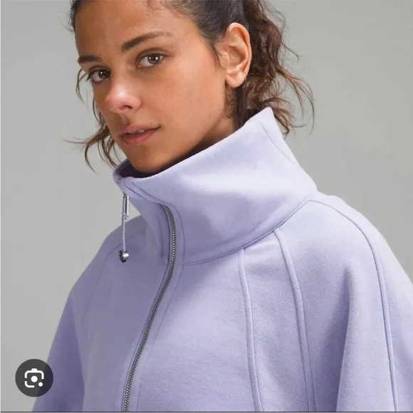 RARE NWT Lululemon Scuba lilac smoke - Picture 7 of 7